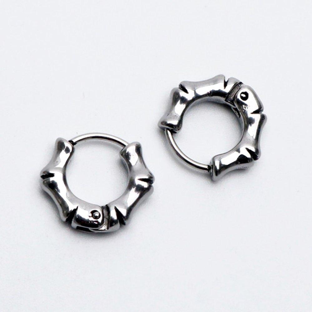 (1 pair)P1059 Surgical Skull Finger Ring Piercing