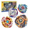 Xd168-6a Spinning Top Toy Set With Four In One Dual Launcher And Battle Disc For Competitive Play
