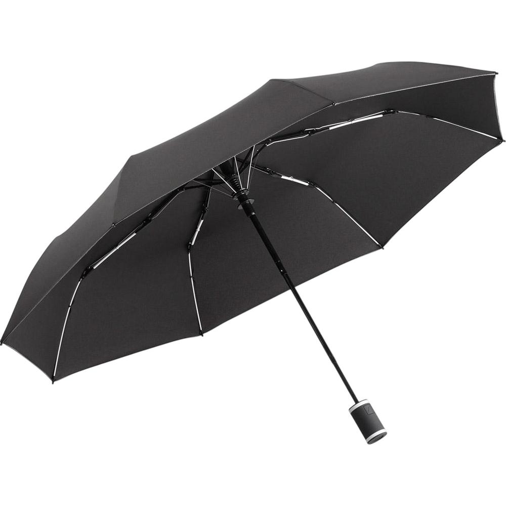Fare AC Style Contrast Detail Mini Folding Umbrella