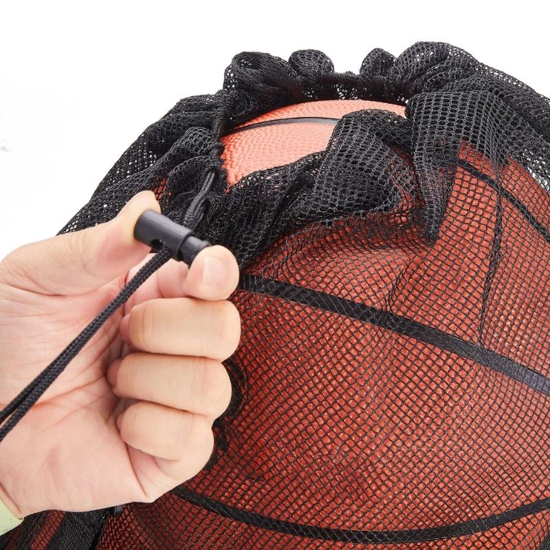 Basketball Mesh Net Bag Football Mesh Bag Mesh Sports Ball Bags Sport Ball Carry Bag Team Balls Net Bag Nylon Net Bags