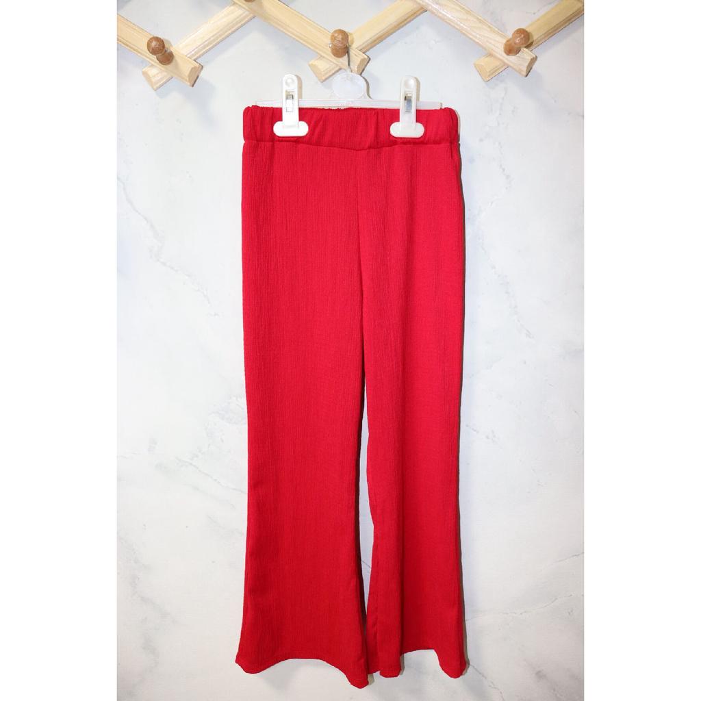 Stilig binærsett for jenter - Blomstermønstret bluse og moderne bukser