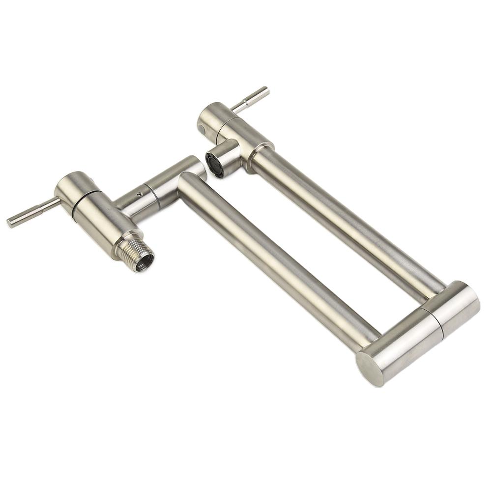 Высококачественный Высококачественный Практичный в Использовании Совершенно Новый Настенный Смеситель Поворотный Складной Настенный Кухонный Смеситель China Mainland