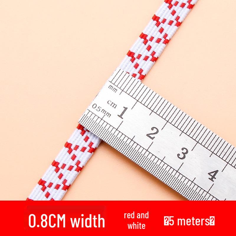 Hohe Elastizität, langlebiges breites flaches Taillenbund-Gummiband für Hosenbündchen - dehnbar und figurformend, universelle Passform.