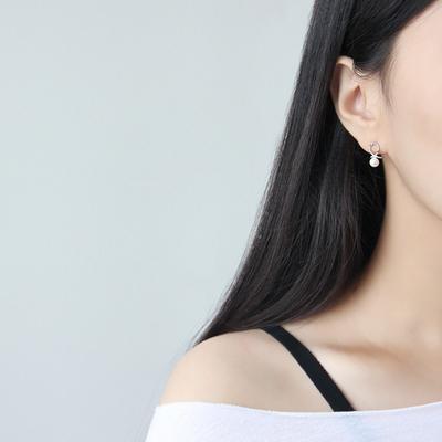 Small Pearl Earrings for Women  Sweet Korean Version  Small  Special-shaped Lines  Versatile Fashion Earrings  Earrings