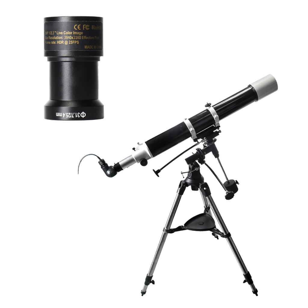 Digital Electronic Eyepiece IMX377 USB Microscope Camera FHD 4K USB2.0 Color 8MP Digital Camera Free Driver for