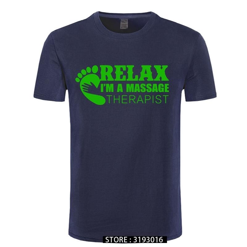 I Am A Massage Therapist Men T Shirt Summer New Fashion Short Sleeve ONeck Cotton Tshirt Funny Mens Tops