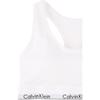 Calvin Klein Letter Jacquard Bralette Comfortable Simple Women underwear White QF3785AD-100