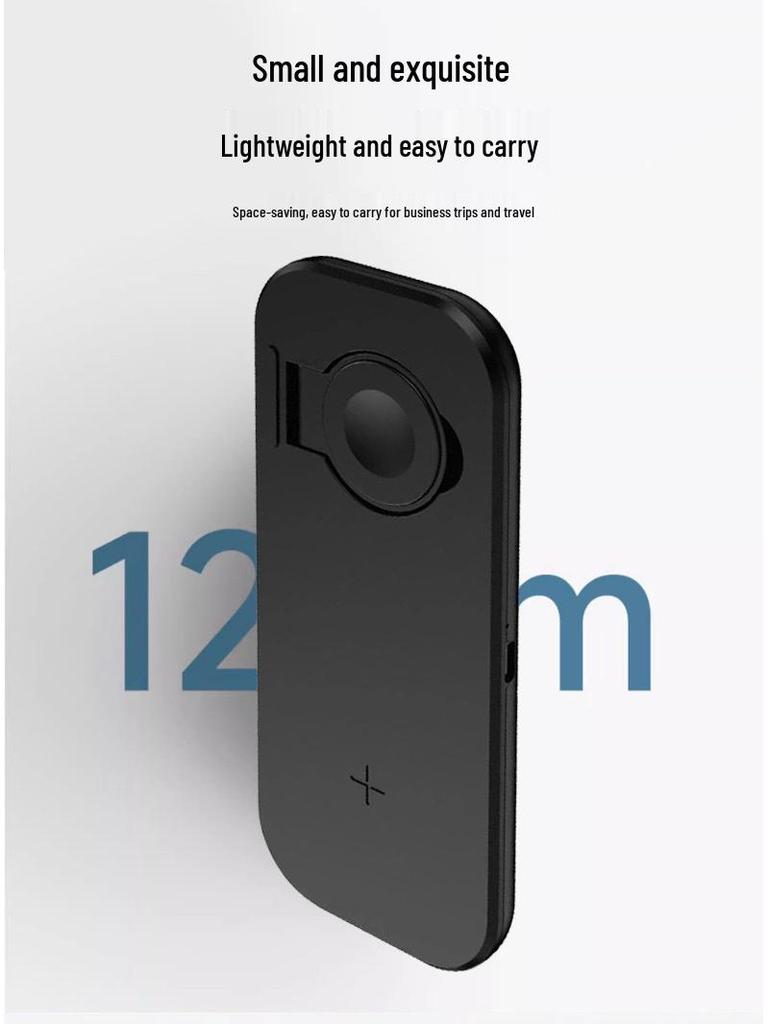 Dual Wireless Charger for Phone & Watch: Simultaneous Fast Charging