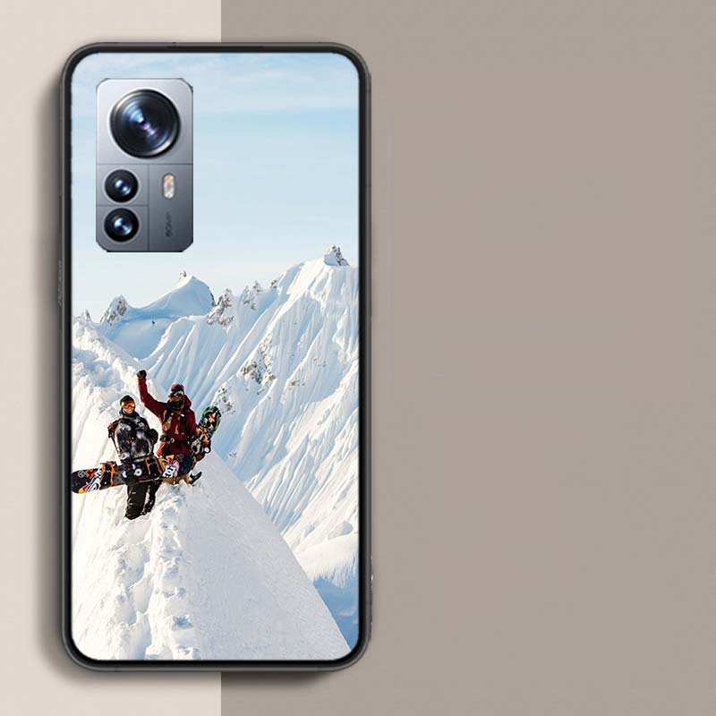 Adventure Snowboarding Extreme Phone Case For Xiaomi Mi 13 12T Poco F7 Pro 14 Ultra 15 Pro 12X 12 9 8 Lite 5G 11T 11i 10 10T