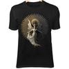 Engel Dämon Fusion T-Shirt – Göttliches Gold & Schatten, Verschmolzene Flügel, Gothic Fantasy