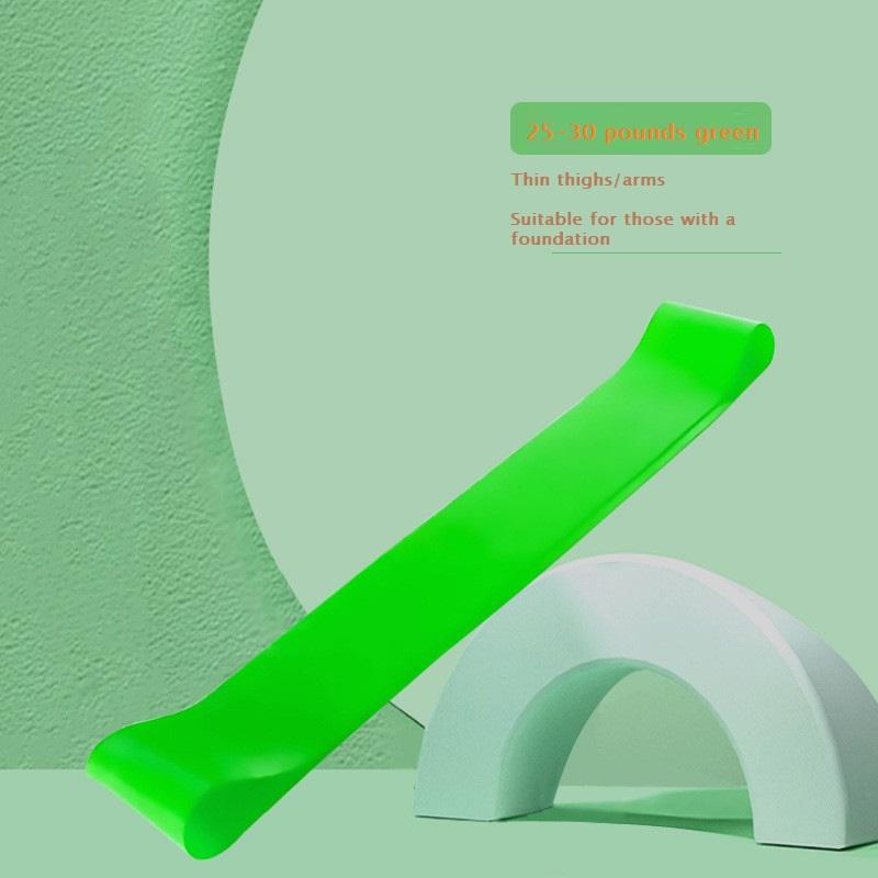 Yoga-Elastikband mit kreisförmiger Widerstandsschlaufe