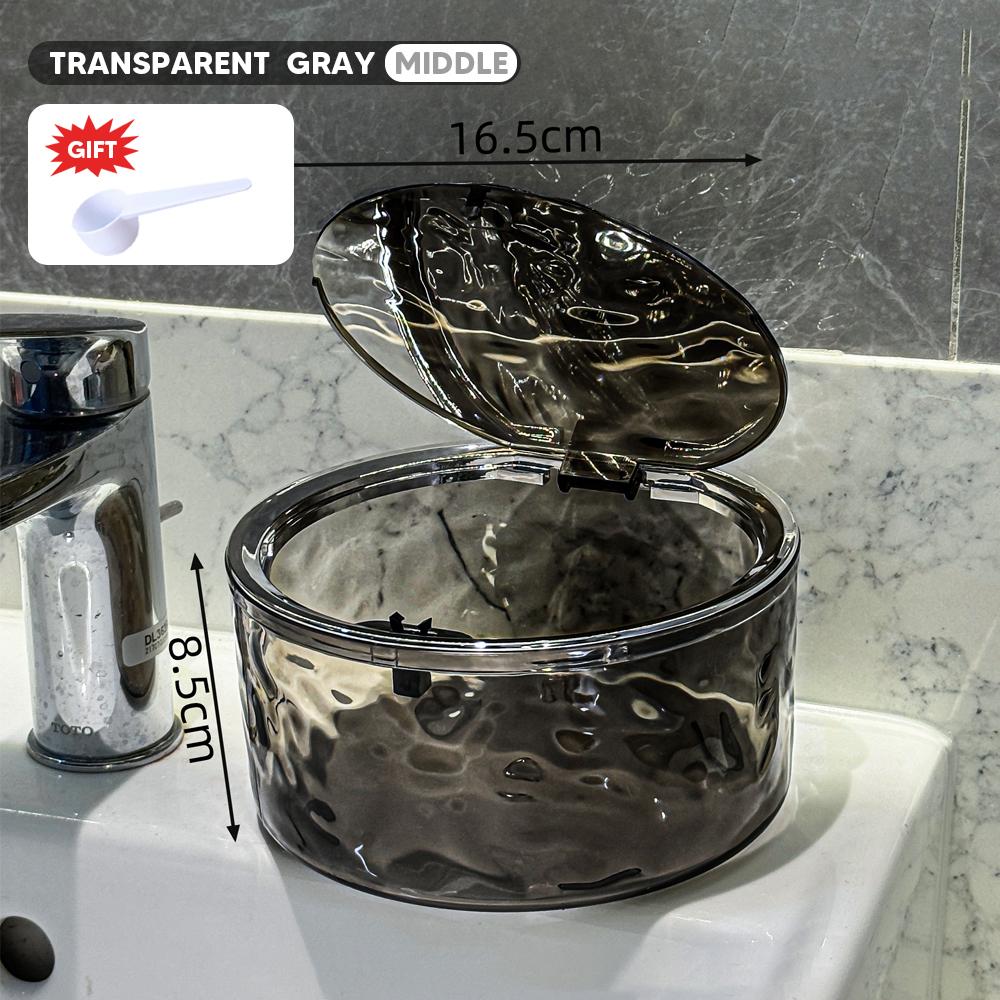 Wäschepulverbehälter mit Deckel Wäschekapsel-Organizer Waschkapselhalter Wäscheraum Desktop Aufbewahrungsbox