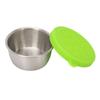Buty Salon Essential Oil Cup Portable Stainless Steel Condiment Salad Dressing Container with Lid 50ml