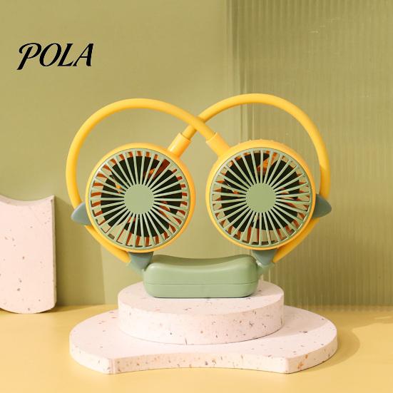 Long-Lasting Battery Life Fan Lazy Hanging Neck USB Rechargeable Portable Personal with 2-Speeds And Cooling 2-speeds Adjustable Hose Quiet