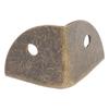Furniture Corner Protector Antique Bronze Sector Edge Decorative Metal Corner Guard for Storage Box Jewelry for Case Cab