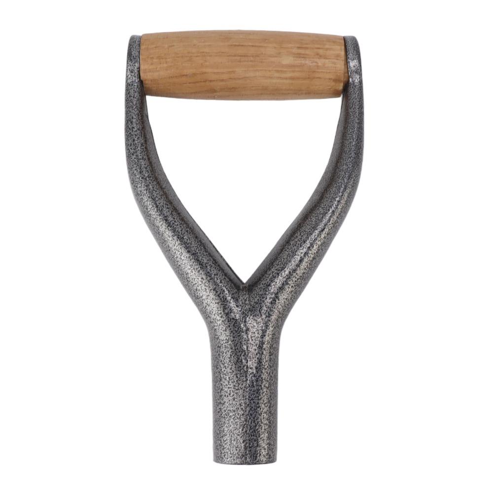 12.22in Shovel Handle Y Shaped Shovel Replacement Handle Durable Spade Handle