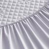 Bedclothes 3-piece Set Water Washed Cotton Waterproof Bedsheet Soft and Breathable Fitted Sheet  Mattress Protector Cover Not Fading Not Deforming