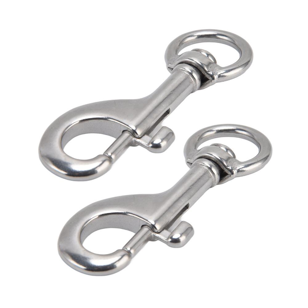 6pcs Heavy Duty Swivel Eye Bolt Hooks Marine Grade Heavy Duty Bolt Snaps  For Camera Strap