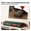 Storage Bag Space-Saving Rectangular Christmas with Zippered Closure