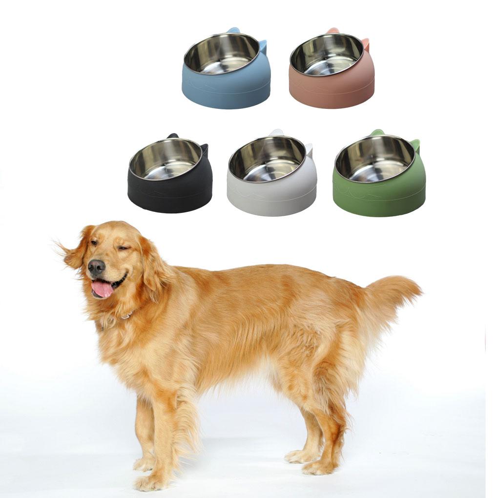 Tilt Protection Neck Pet Feeder Bowl Convenient Feeding Improved Eating Posture Pet Dog Bowl