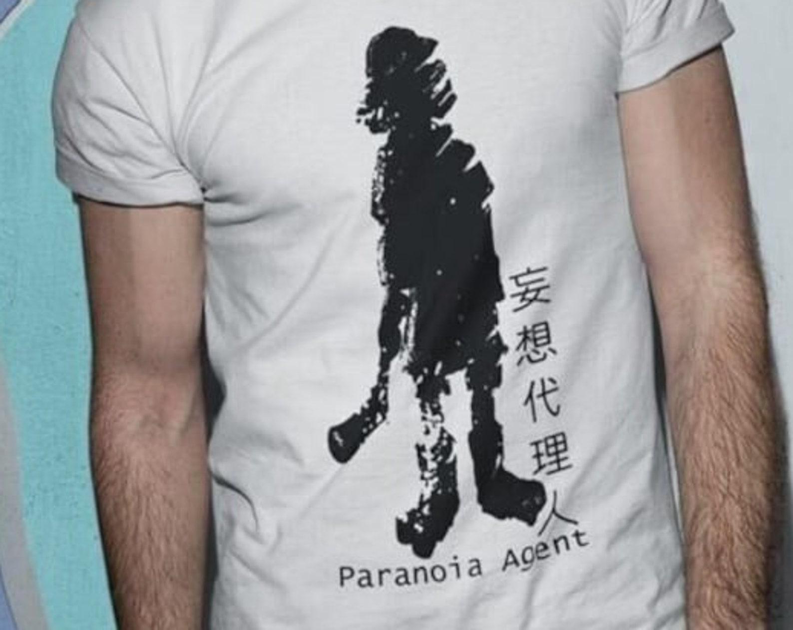 Anime PARANOIA AGENT-Shirt, Mousou Dairinin Shirt, Paranoia Agent Lil Slugger | Paranoia Agent Fan Tees | Paranoia Agent Boy with BaT-Shirt S