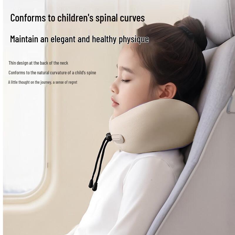Children's Memory Foam U-Shaped Travel Neck Pillow