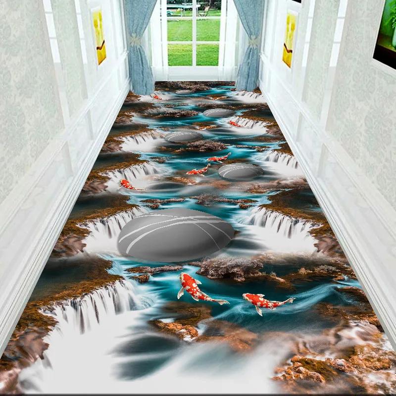 

Килим татамі 3D Килими для вітальні Смішний Пригода Килимки для підлоги для дитячої кімнати Декоративний Довгий Коридор Коридор Кухонний килимок 60X100CM
