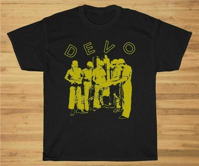 Devo Konzerttour Rock Band T-Shirt Schwarz Unisex Alle Größen