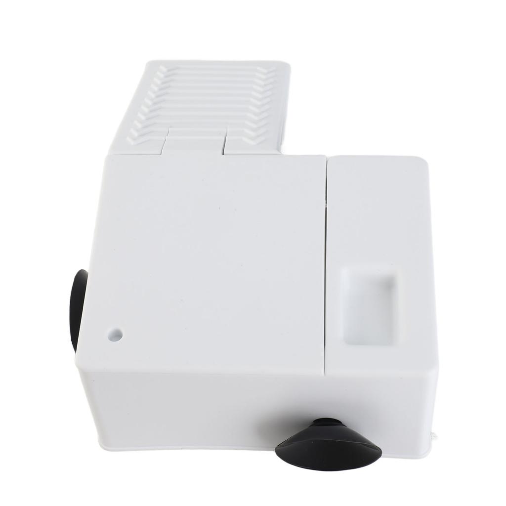 Turtle Basking Platform Thick Plastic 8.3in Long 5in Wide 2.6in High Turtle Pier for Reptile Fish Tank Aquarium