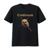 CANDLEMASS Gold Skull Gothic Rock Band T Shirt Premium Quality Print for Metal Fans Vintage Washed Top For Everyday Wear