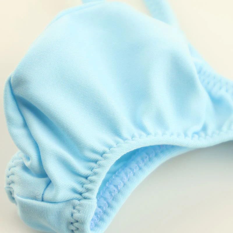 Bikini Shorts E6000 Good Comfortable Side Binder Full 3D Tiny La Pomme Made in Japan 718034 Turquoise [La Pomme] Fabric, Color, Texture, Rubber, Seam,