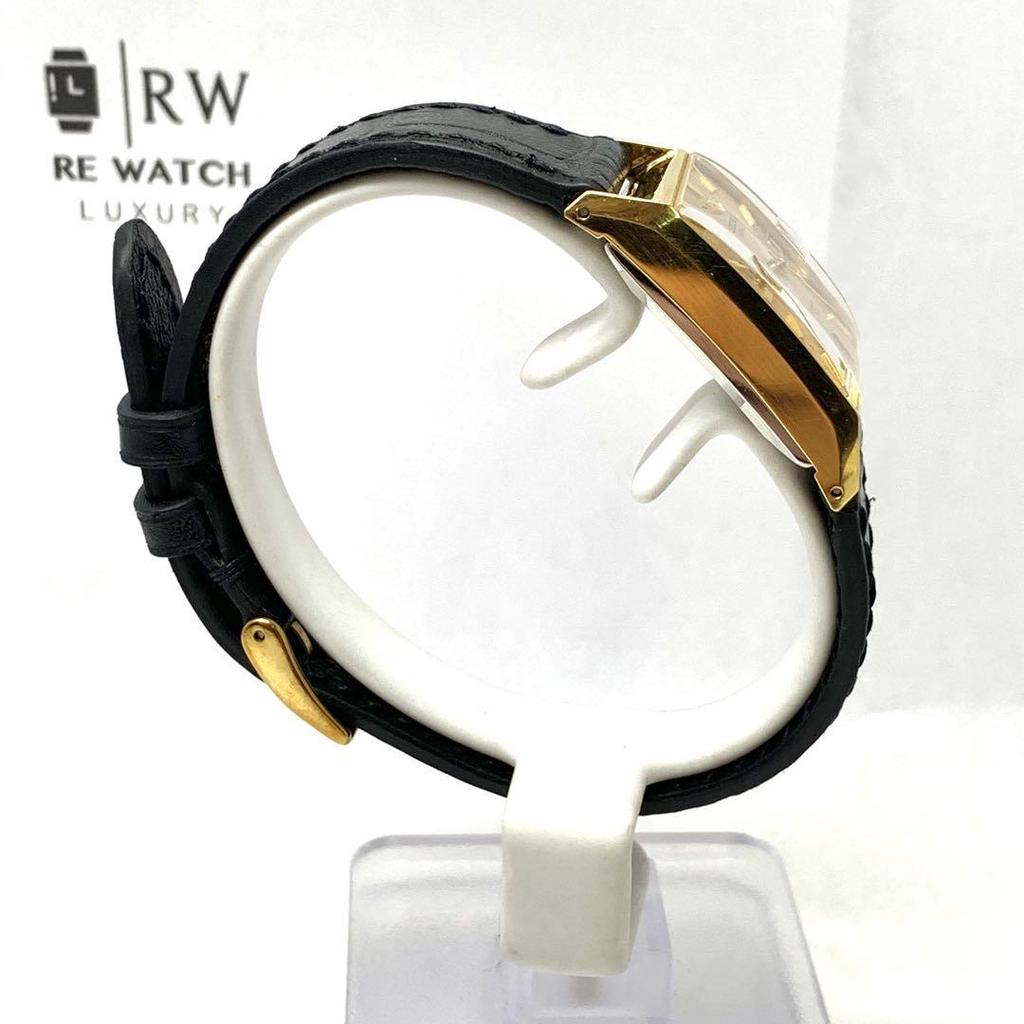 [USED] R6-5310 SEIKO 2118-3210 Manual Winding Watch Gold Black