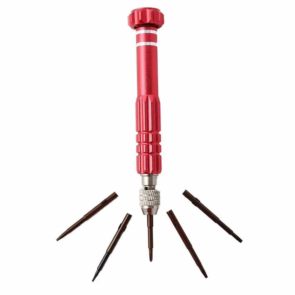 DIY Multifunction Aluminum Eyeglass Repair Precision Mini Magnetic Repair Kit Screwdriver Set Repair Accessory