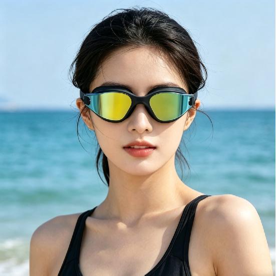 Professionelle Schwimmbrille für Erwachsene, hochauflösend, wasserdicht, beschlagfrei, hochwertiges Taucherbrillen-Schwimmausrüstung