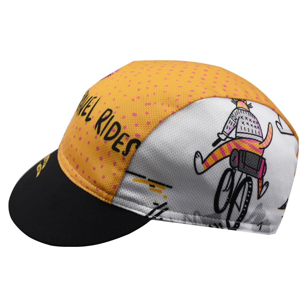 Zabawna czapka na rower szosowy z daszkiem, kreskówkowa, na głowę, dla mężczyzn i kobiet, Gorra Ciclismo