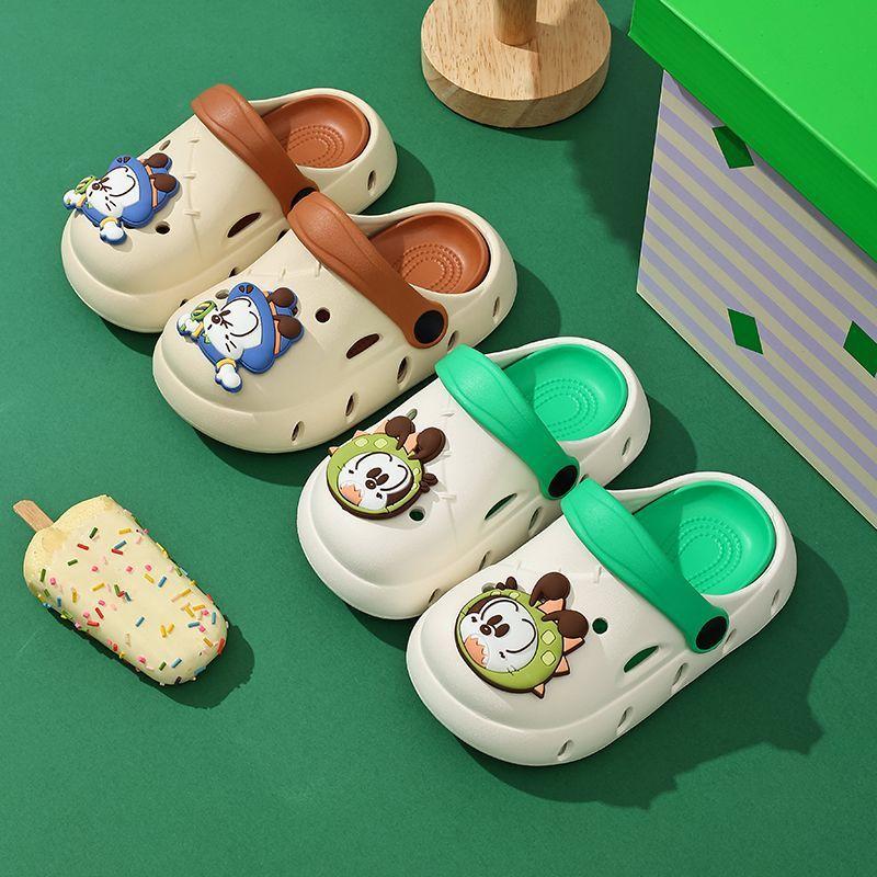 Babu Bean Children's Hole Shoes Baby Slippers Summer Boys Girls Toddlers Children Indoor Bathing Beach Sandals