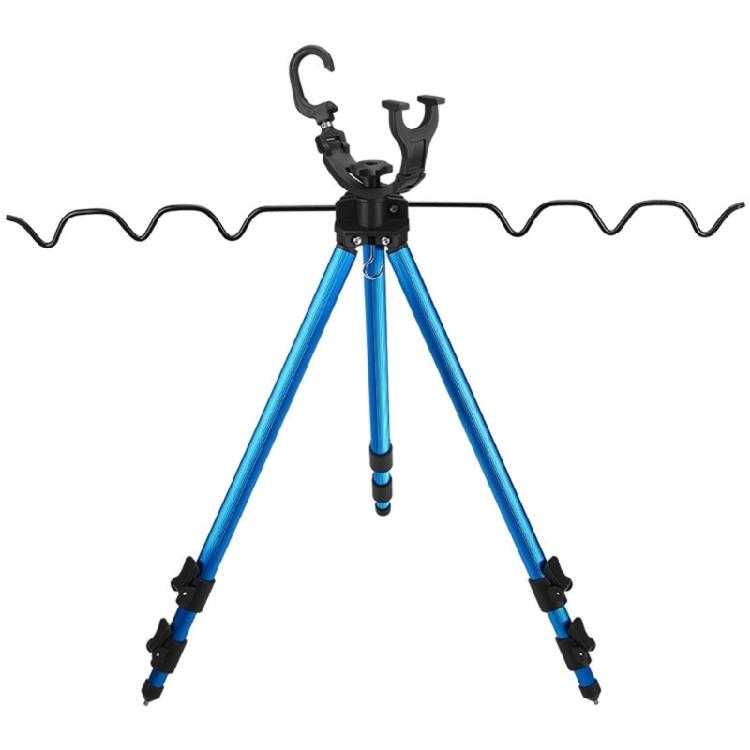 

Height Adjustable Folding Fishing Rod Tripod Bracket Universal Fishing Rod Rest Tripod Stand Fishing Accessory Portable 1