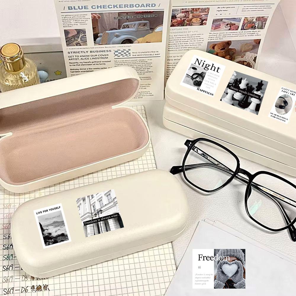 30PCS Freedom Stickers Harajuku Notebook Laptop Aesthetic Graffiti Luggage PVC Fashion Waterproof Scrapbooking Phone Sticker
