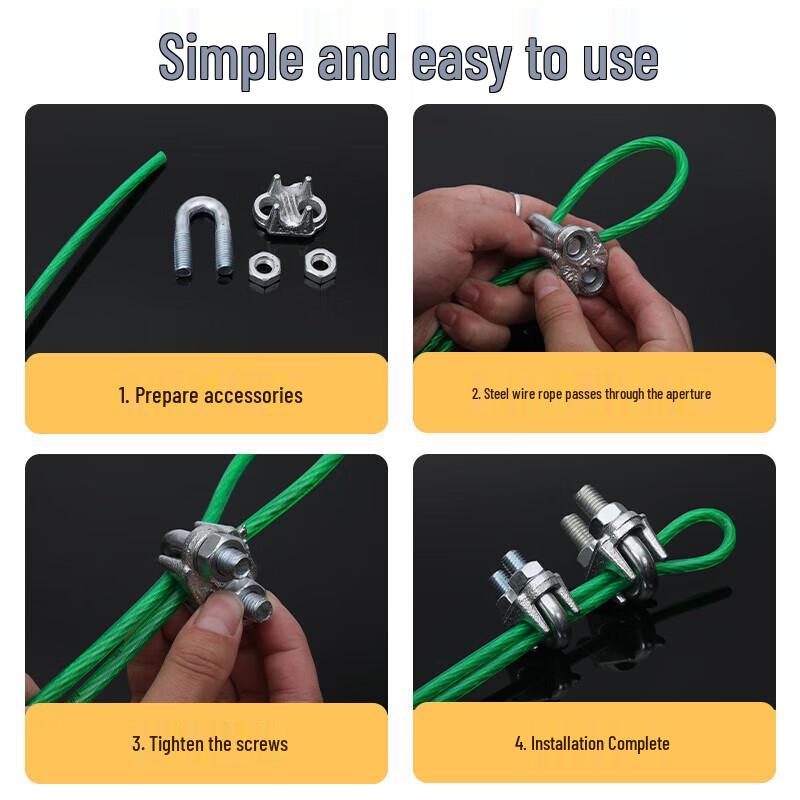 Ju Niu Heavy Duty Wire Rope Clip