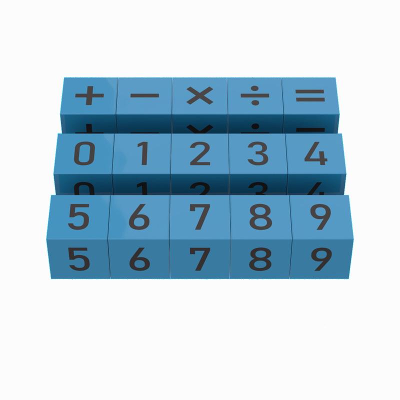 

Magnetic cube teaching aid 2cm six-sided magnetic three-dimensional graphics mathematical observation model magnetic force small square building block
