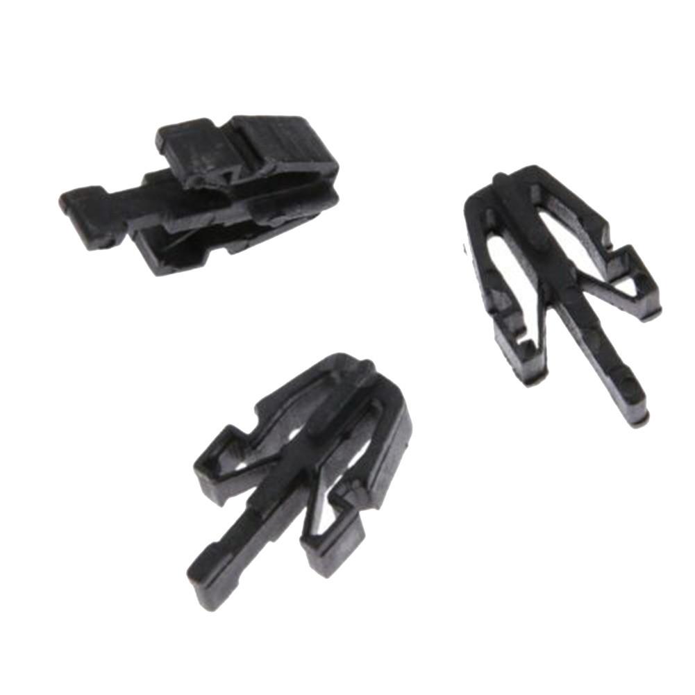 Auto Clips Fasteners Push Accessories B09250715 Black