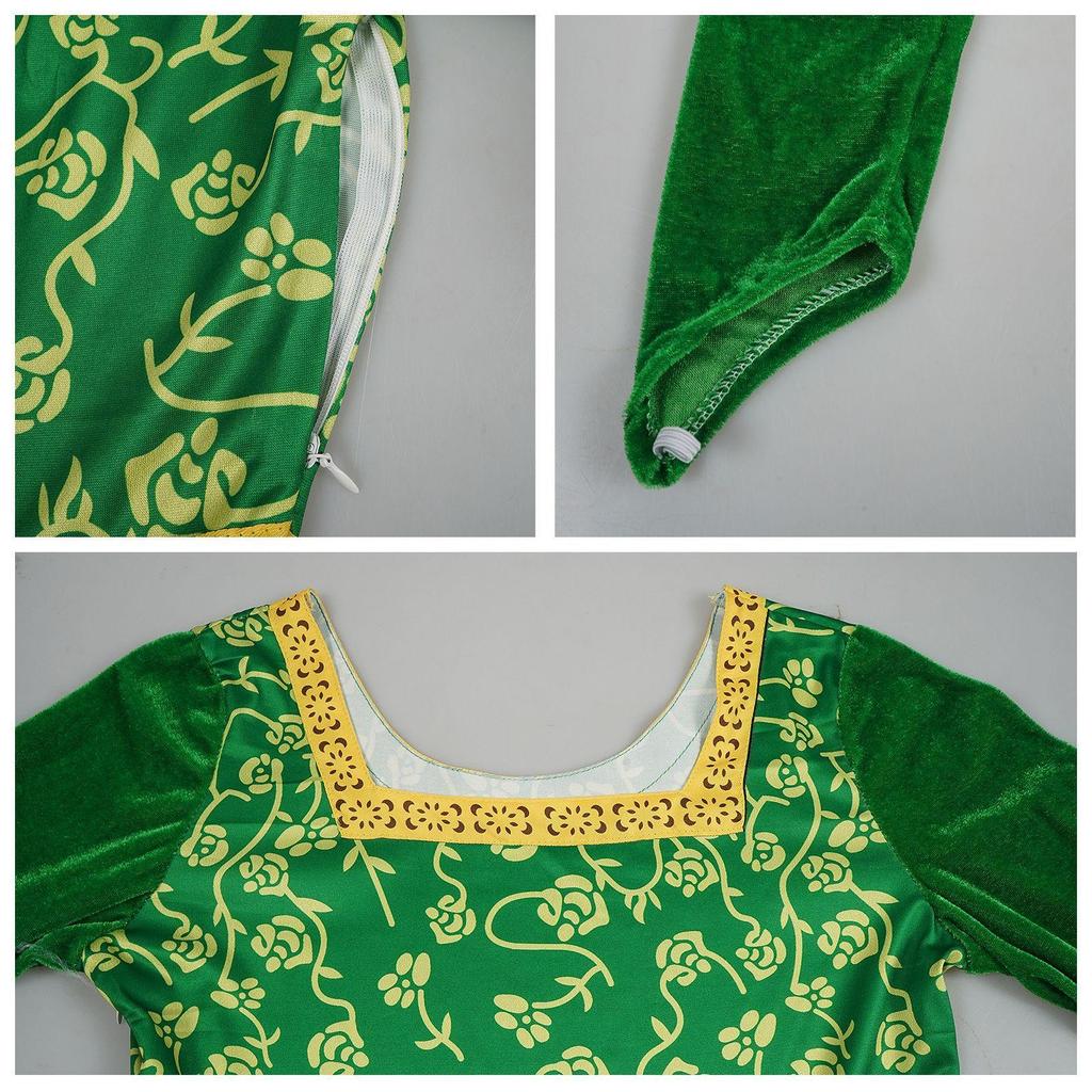 Anime cosplay costumes, anime cosplay costumes, ladies' green dresses, princess dresses, uniforms, Halloween party costumes