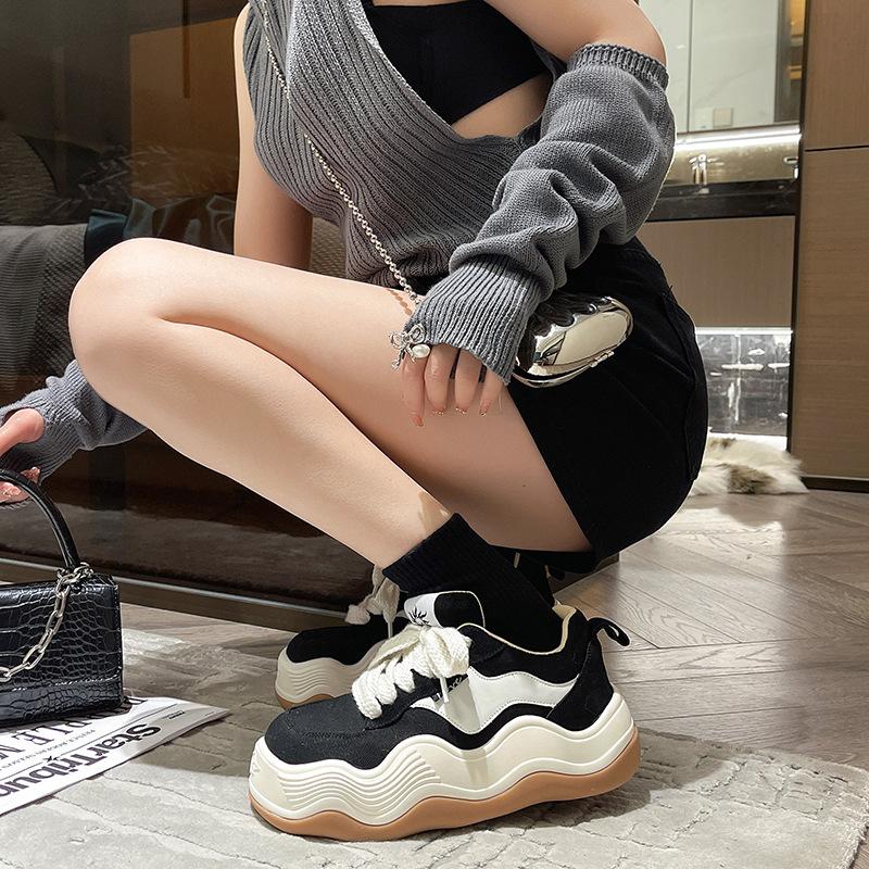 Joom Alzas Para Botas Mujer Zapatos De Plataforma De Suela Gruesa