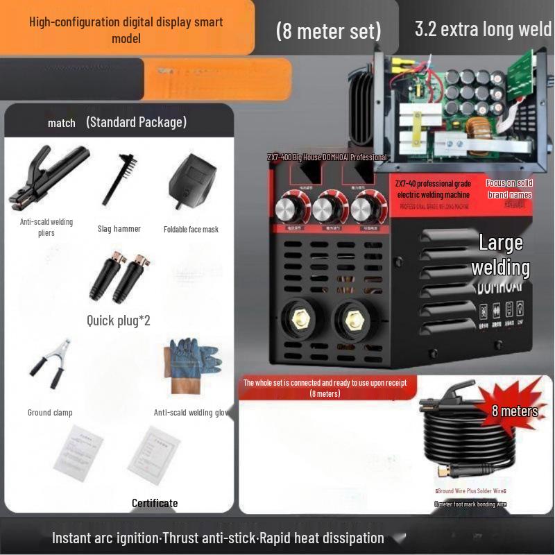 Kompakter Elektroschweißgerät: Tragbares Mini-Schweißset für zu Hause