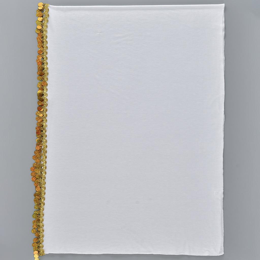 Sequin Modal Cotton Jersey Hijab Scarf For Women Stretch Shawl Plain Muslim Headband Fashion Long Fringes Wraps Islam Turban