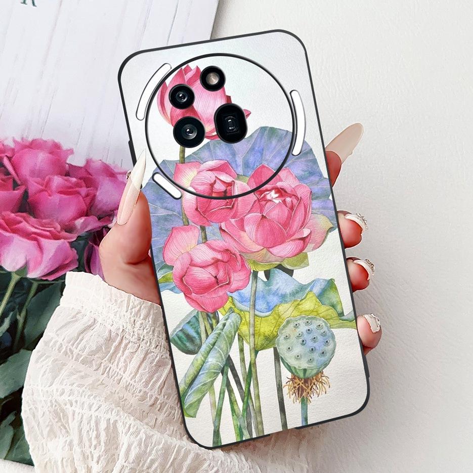 For Nothing Phone 3A Pro Case A059P Cute Cat Lion Painted Cover Shockproof Phone Case For Nothing Phone 3A Phone3A Pro Soft Bags