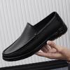 Fashion Luxury Brand Casual Shoes Genuine Leather Mens Loafers Handmade Moccasins Breathable Slip on Flats Outdoor Travel Boat Footwear