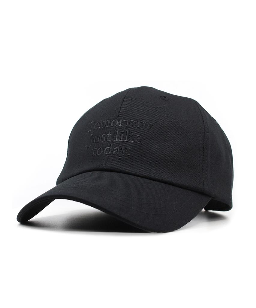 Chaebteoeis Big Size Lettering Basic Ball Cap Navy 60, 62Cm