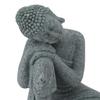 Grüner Sandstein Grüner Sandstein Buddha Tischplatte Statue Fensterbank Stein Ausstellungsstück
