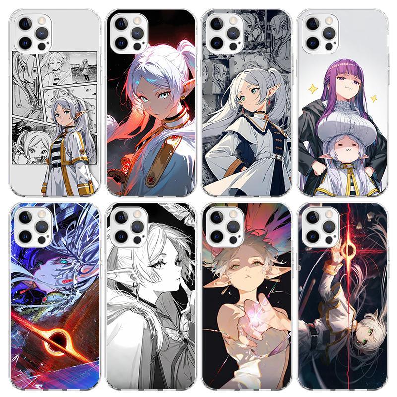 Custodia per Telefono Frieren Oltre la Fine del Viaggio Per iPhone 17 Air 11 13 Mini 14 15 Plus 16 12 Pro Max 16E SE 7 8 Modello Morbido TPU Posteriore Co